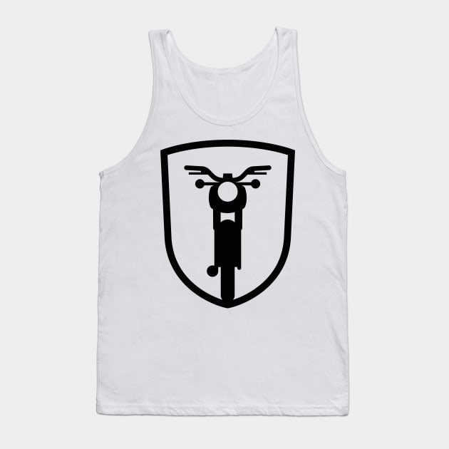 Scooter S50 S51 Crest (black) Tank Top by GetThatCar